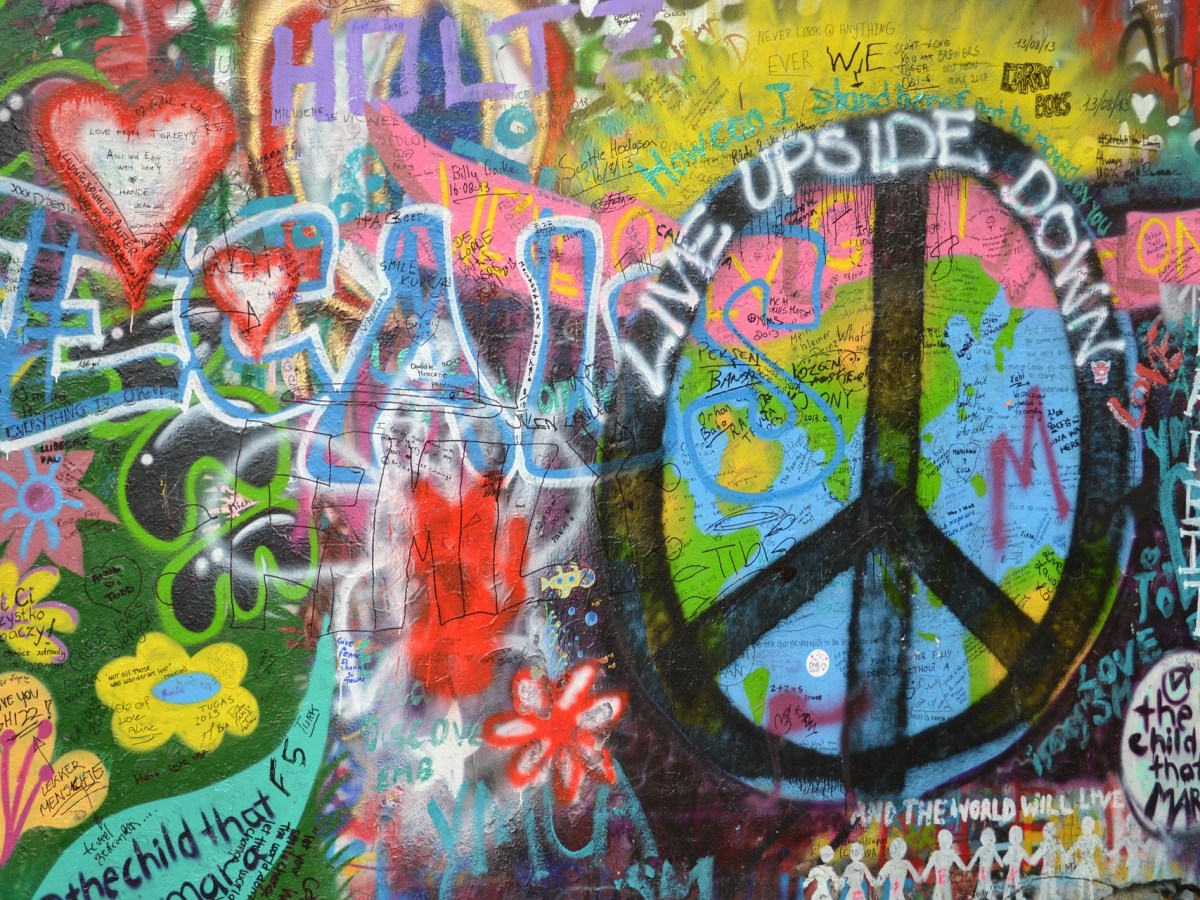 Muro de Lennon en&nbsp;Praga